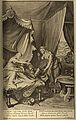 Исаак благословляет Иакова (Быт. 27:22-29). Иллюстрация из книги «Библейские образы». Гаага, 1728.