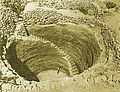 Спиральная лестница, ведущая к древнему водоему Гивона. Фото Р. Клив. Иерусалим.